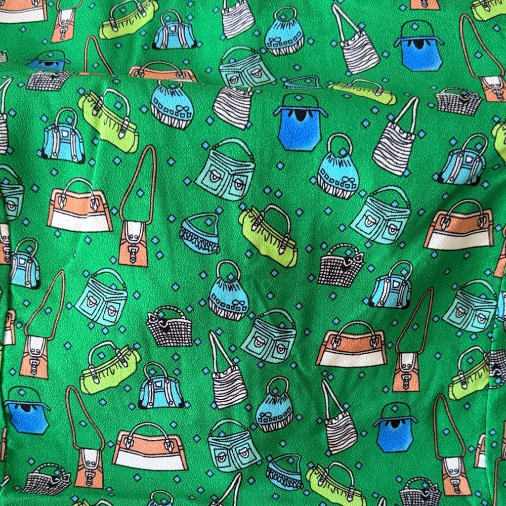 Green Sleeveless Printed Midi Dress - Picture 8 of 8